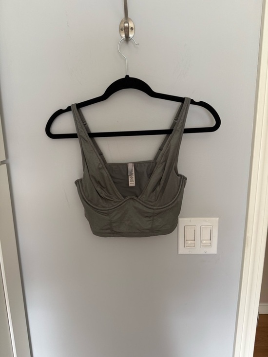 SKIMS Other - SKIMS Gray Underwire Longline Bralette – Size Small (S/P)